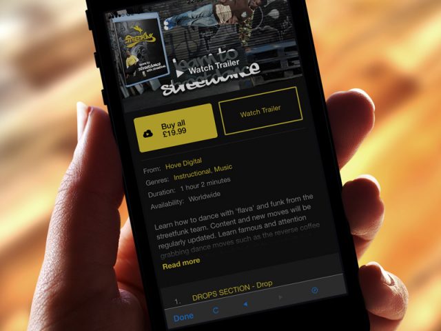 Brighton's Streetfunk Dance Company Mobile Application Video Content, Developed By Hove Digital